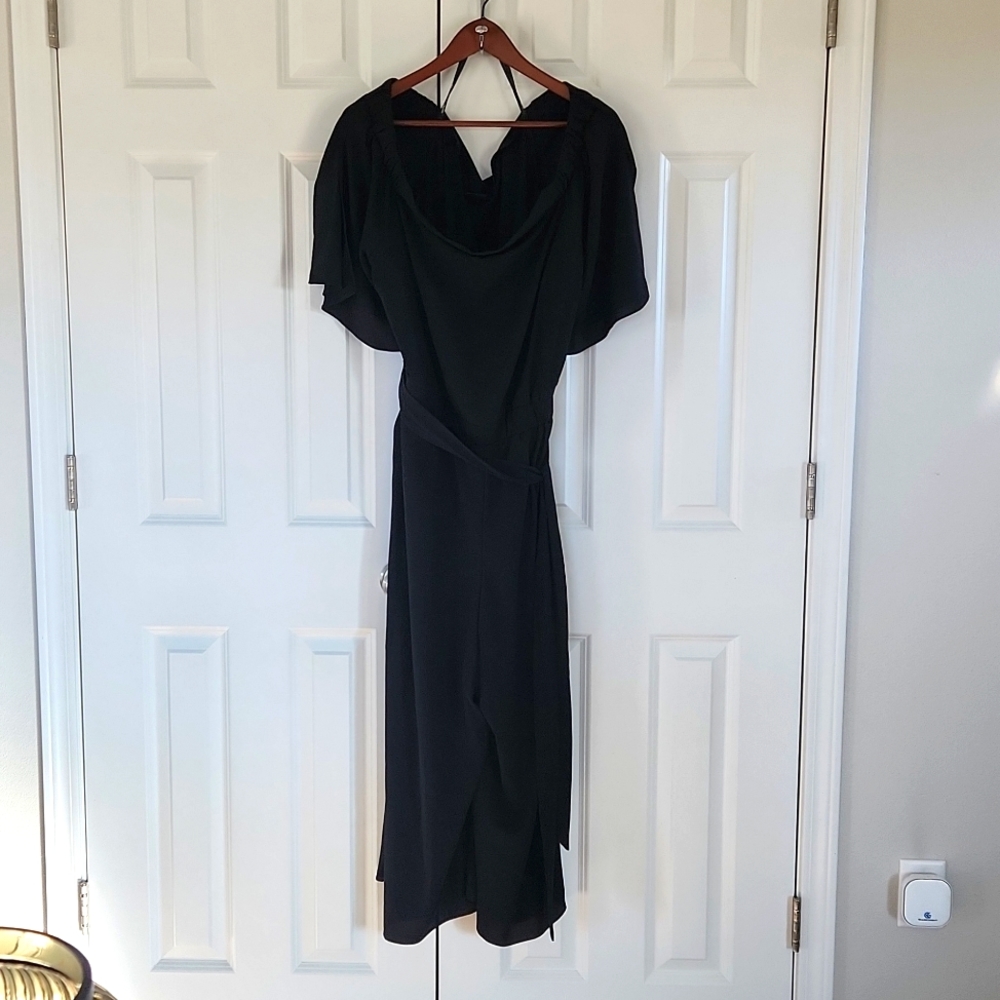 Black chic off shoulder jumpsuit 16